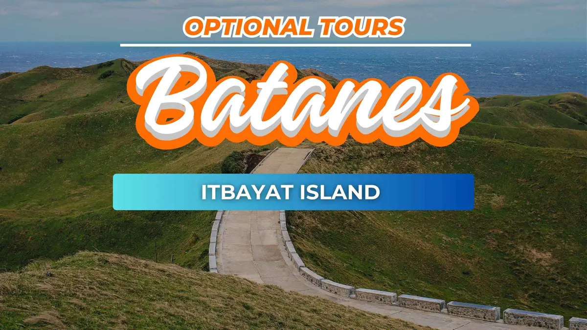 Rapang Cliff on Itbayat at sunrise with wind-sculpted rock, the far-north stop on 2-day Batanes tours in the Philippines
